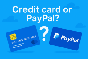 kartu kredit atau paypal