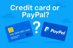 kartu kredit atau paypal