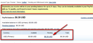 cara mengatasi saldo tertunda 21 hari pada paypal