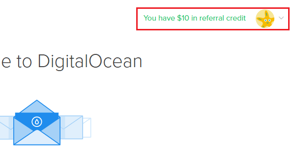 You have $10 in referral credit