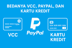 beda vcc, paypal dan kartu kredit