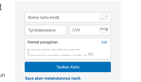 saya akan melakukannya nanti