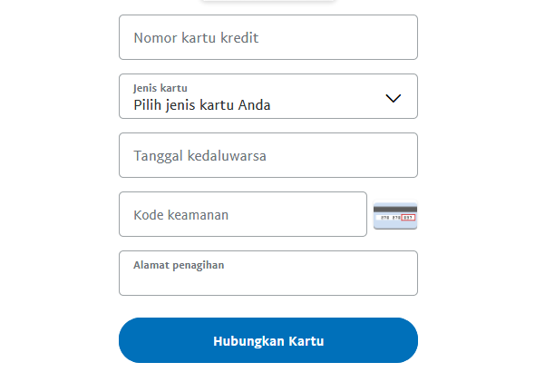 hubungkan kartu