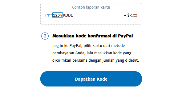 klik dapatkan kode