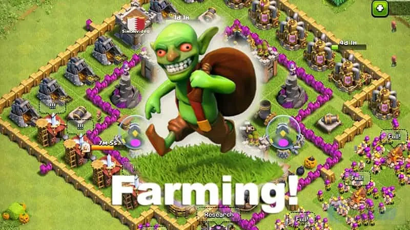farming coc pemula