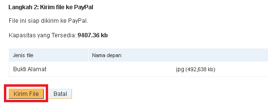 kirim file