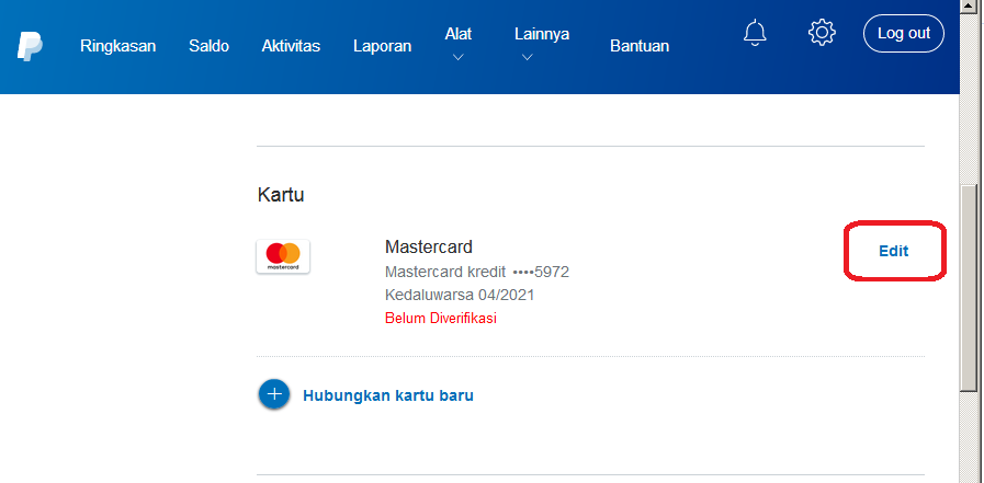 konfirmasi paypal bisnis