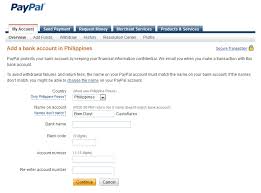 cara menambahkan bank ke paypal