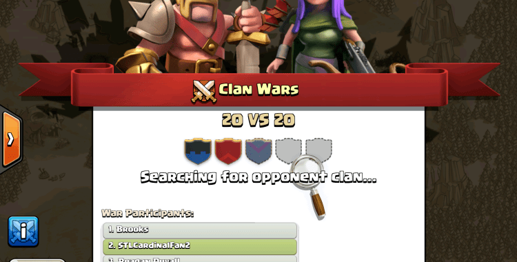 pencarian clan war