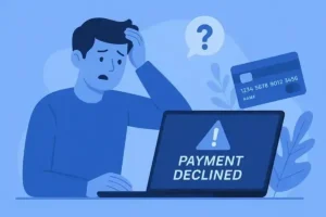 pembayaran kartu kredit ditolak